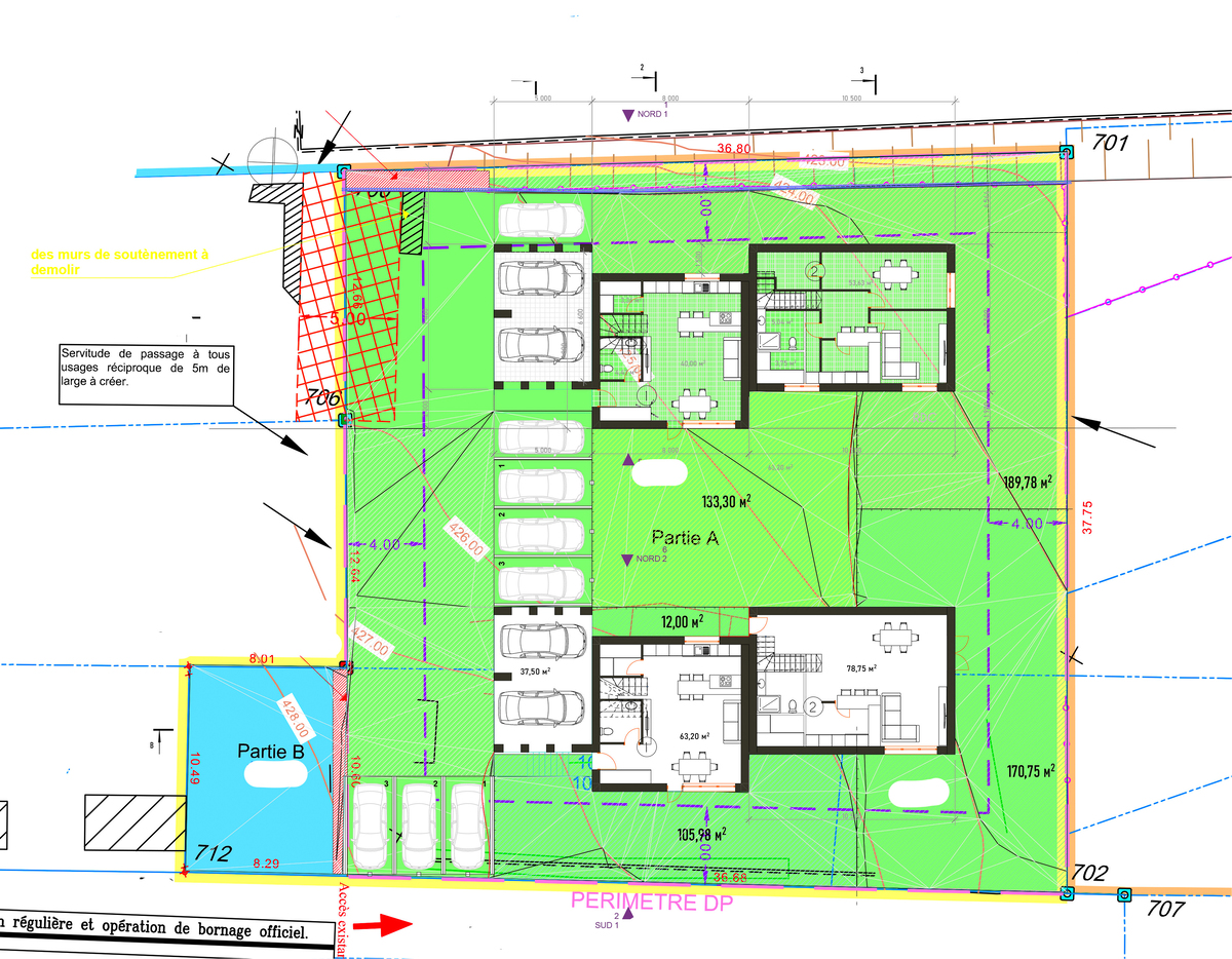 Vente Terrain constructible Etrembires